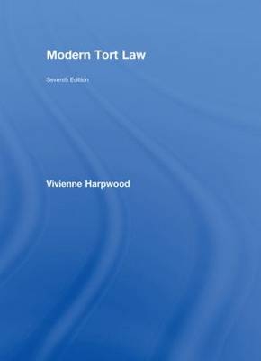 Modern Tort Law -  V.H. Harpwood