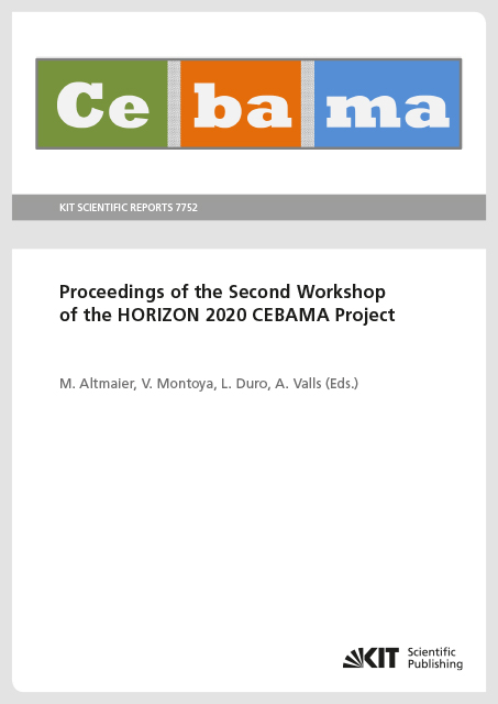 Proceedings of the Second Workshop of the HORIZON 2020 CEBAMA Project - 