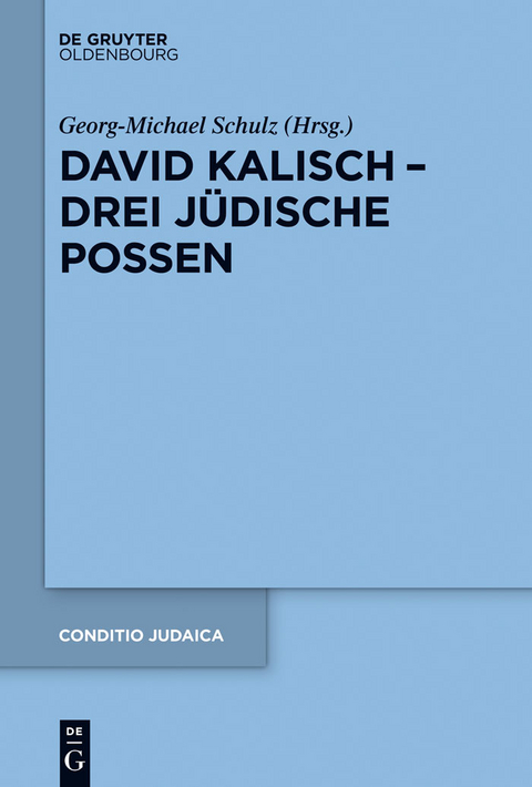 David Kalisch - drei jüdische Possen - 