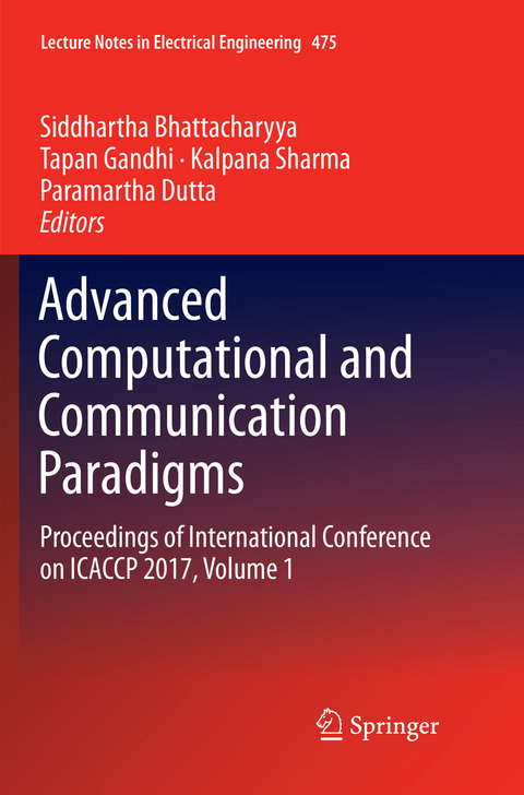 Advanced Computational and Communication Paradigms - 