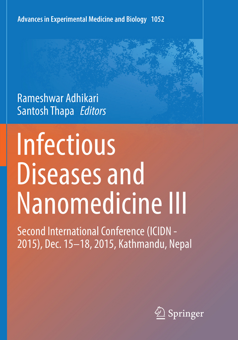 Infectious Diseases and Nanomedicine III - 