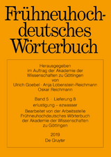 Frühneuhochdeutsches Wörterbuch / erlustigung – ezwasser -  Arbeitsstelle Frühneuhochdeutsches Wörterbuch