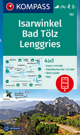 KOMPASS Wanderkarte Isarwinkel, Bad Tölz, Lenggries - KOMPASS-Karten GmbH