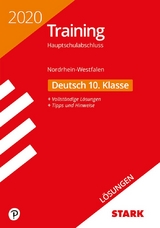 STARK Lösungen zu Training Hauptschulabschluss 2020 - Deutsch - NRW