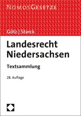 Landesrecht Niedersachsen - Götz, Volkmar; Starck, Christian