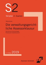 Die verwaltungsgerichtliche Assessorklausur - Wüstenbecker, Horst