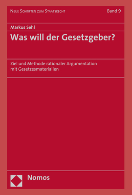 Was will der Gesetzgeber? - Markus Sehl