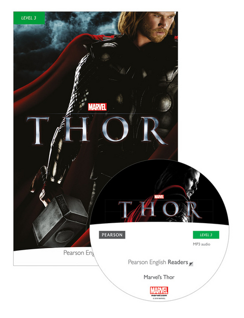 Pearson English Readers Level 3: Marvel Thor (Book + CD) - Andrew Hopkins, John Hughes