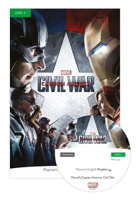 Pearson English Readers Level 3: Marvel - Captain America - Civil War (Book + CD) - Coleen Degnan-Veness