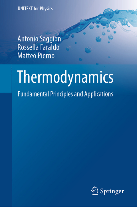 Thermodynamics - Antonio Saggion, Rossella Faraldo, Matteo Pierno