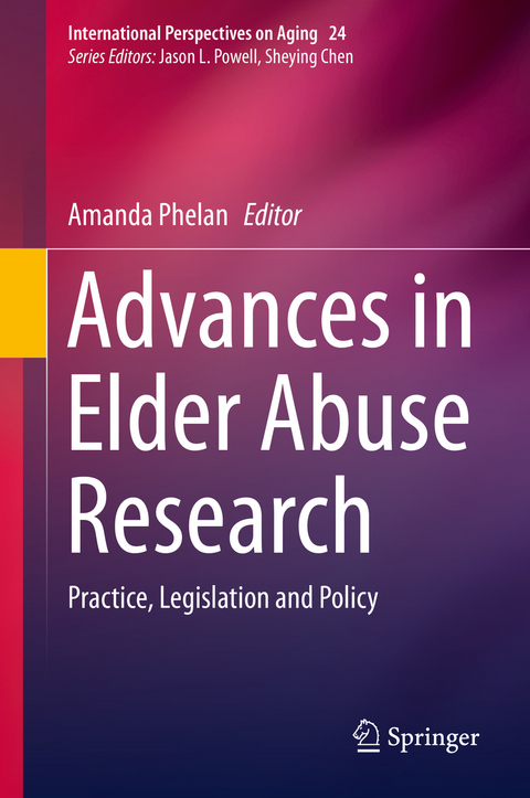 Advances in Elder Abuse Research - 