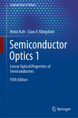 Semiconductor Optics 1 - Kalt, Heinz; Klingshirn, Claus F.