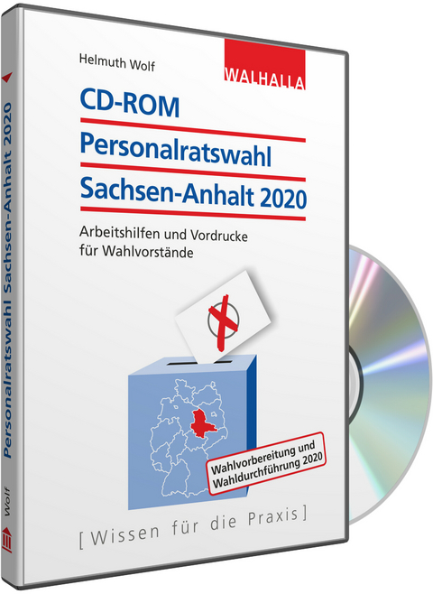 CD-ROM Personalratswahl Sachsen-Anhalt 2020 - Helmuth Wolf