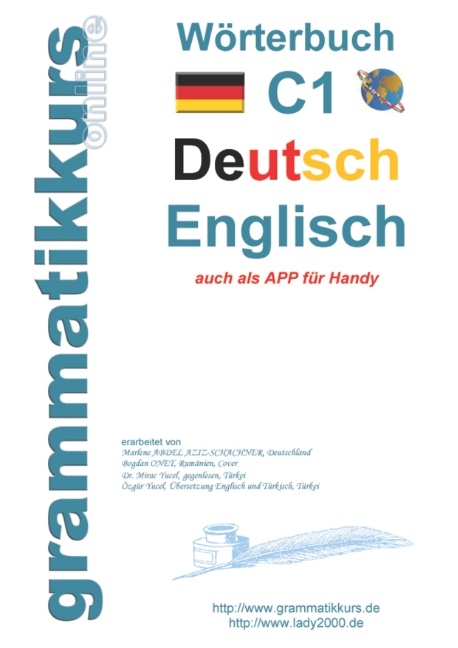 Wörterbuch C1 Deutsch - Englisch - Marlene Schachner