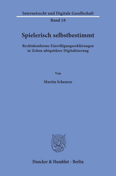 Spielerisch selbstbestimmt. - Martin Scheurer