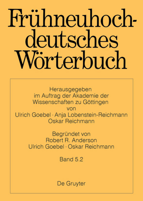 Frühneuhochdeutsches Wörterbuch / e − ezwasser - 