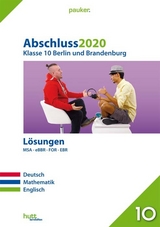 Abschluss 2020 - Klasse 10 Berlin und Brandenburg Lösungen - 