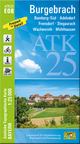 ATK25-E08 Burgebrach (Amtliche Topographische Karte 1:25000) - 