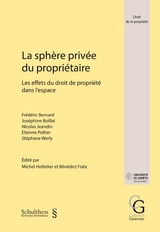 La sphère privée du propriétaire - Bénédict Foëx