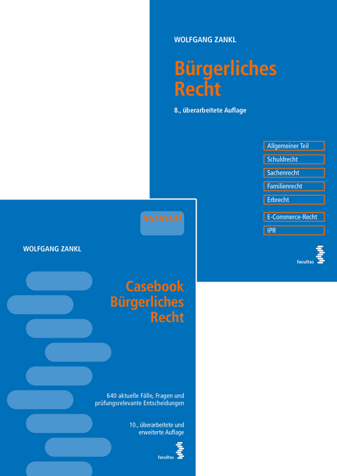 Kombipaket Casebook Bürgerliches Recht und Bürgerliches Recht - Wolfgang Zankl