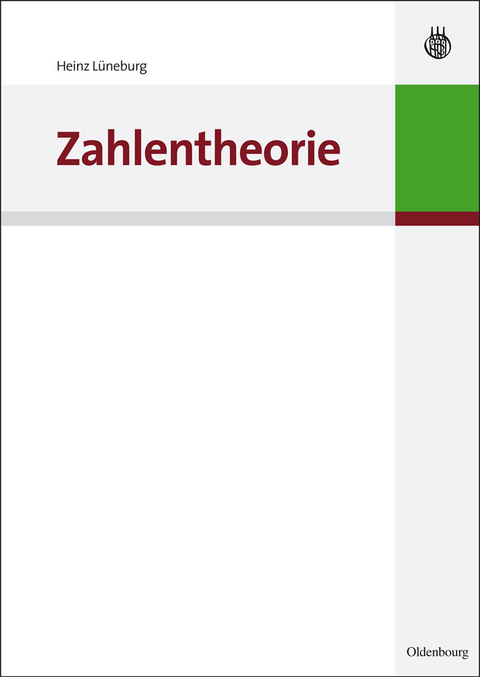 Zahlentheorie - Heinz Lüneburg