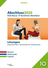 Abschluss 2020 - Hauptschulabschluss Klasse 10 Nordrhein-Westfalen Lösungen - 