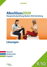 Abschluss 2020 - Hauptschulprüfung Baden-Württemberg - Lösungen - 