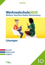 Werkrealschule 2020 - Mittlerer Abschluss Baden-Württemberg Lösungen - 