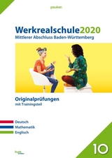 Werkrealschule 2020 - Mittlerer Abschluss Baden-Württemberg - 