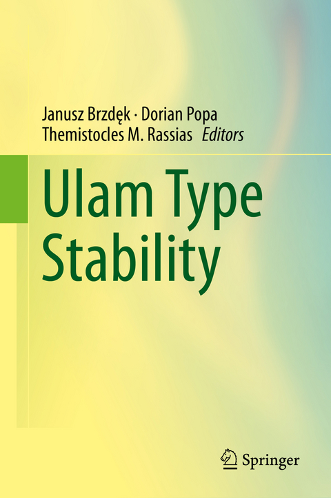 Ulam Type Stability - 