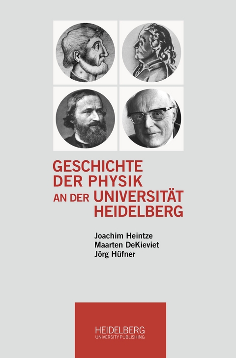 Geschichte der Physik an der Universität Heidelberg - Joachim Heintze, Maarten DeKieviet, Jörg Hüfner