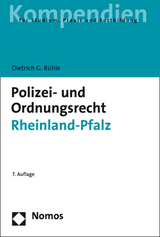 Polizei- und Ordnungsrecht Rheinland-Pfalz - Rühle, Dietrich G.