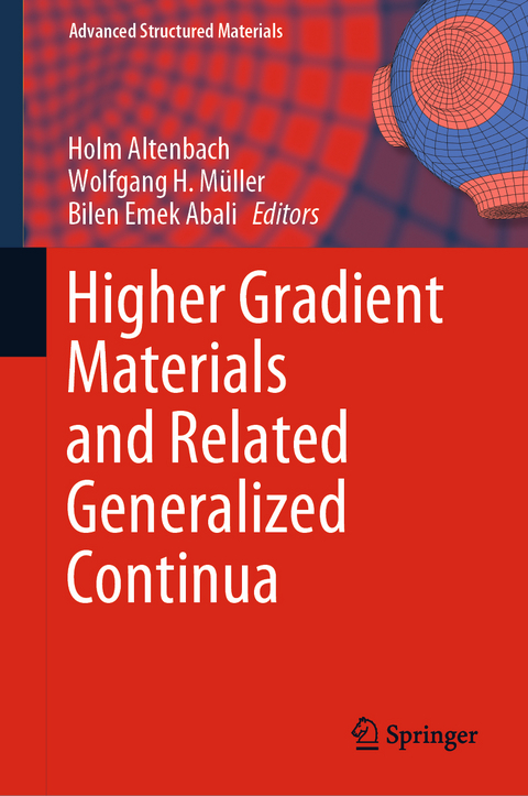 Higher Gradient Materials and Related Generalized Continua - 