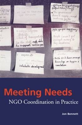 Meeting Needs -  Jon Bennett