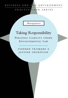 Taking Responsibility -  Gillian Irvine, QC Tromans Stephen