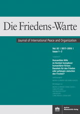 Die Friedens-Warte 1–2/2019 - 