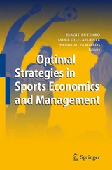 Optimal Strategies in Sports Economics and Management - 