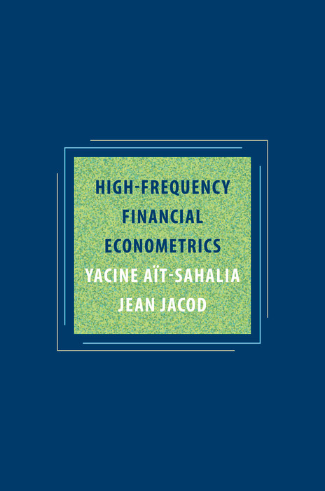 High-Frequency Financial Econometrics - Yacine Aït-Sahalia, Jean Jacod