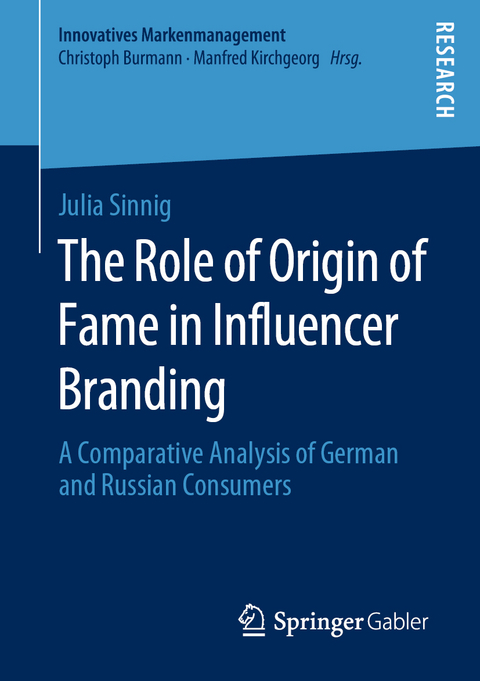 The Role of Origin of Fame in Influencer Branding - Julia Sinnig