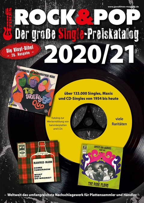 Der große Rock & Pop Single Preiskatalog 2020/21 - Martin Reichold