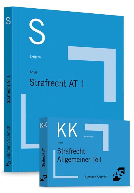 Bundle Krüger/Schäffer, Skript Strafrecht AT 1 + Krüger/Schäffer, Karteikarten Strafrecht AT