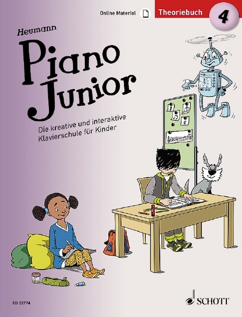 Piano Junior: Theoriebuch 4 - Hans-Günter Heumann