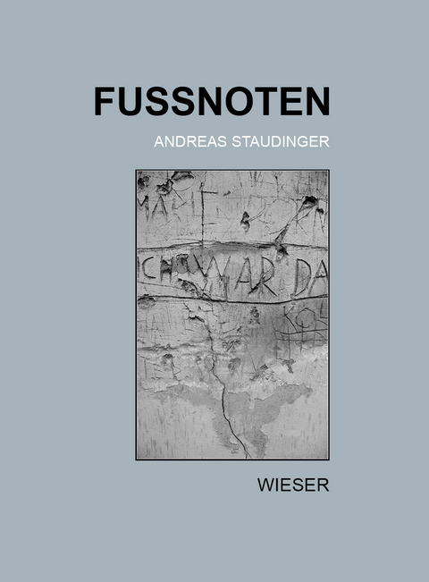 Fussnoten - Andreas Staudinger