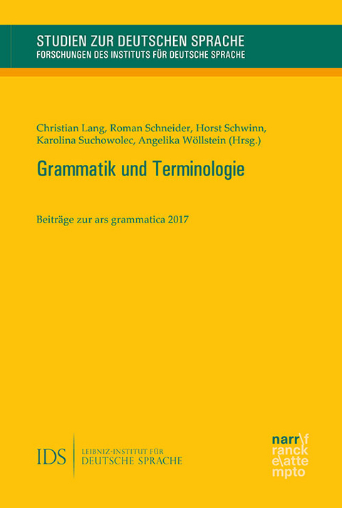 Grammatik und Terminologie - 