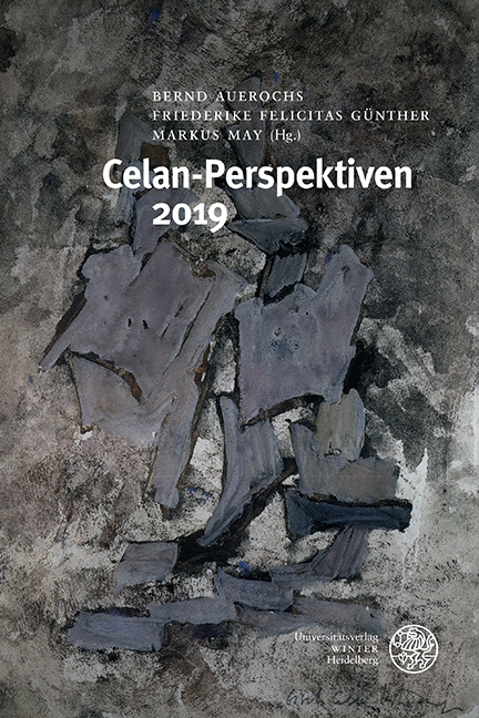 Celan-Perspektiven 2019 - 