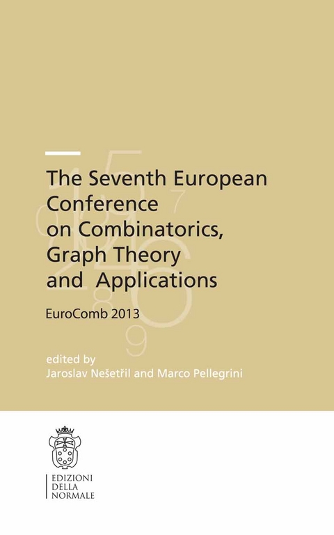 The Seventh European Conference on Combinatorics, Graph Theory and  Applications - 