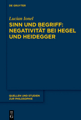 Sinn und Begriff - Lucian Ionel