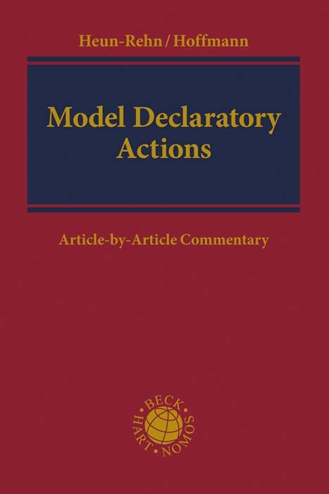 Model Declaratory Actions - German Collective Consumer Litigation - Stefan Heun-Rehn, Sonja Hoffmann