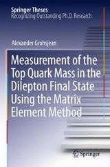 Measurement of the Top Quark Mass in the Dilepton Final State Using the Matrix Element Method - Alexander Grohsjean