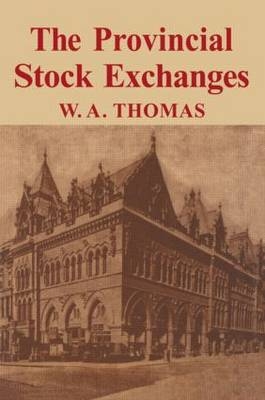 Provincial Stock Exchange -  William Arthur Thomas